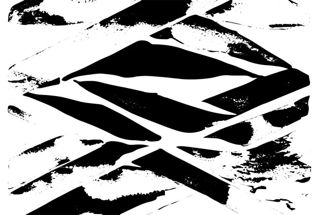 Illustrazione tribale Splash Tie Pattern Aztec Pennelli Confini