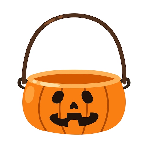 illustrazione vettore simbolo della zucca di halloween