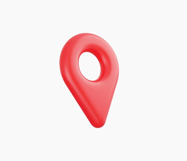 Illustrazione vettoriale 3d di mappe di localizzazione realistiche, pin GPS, puntatori e marcatori