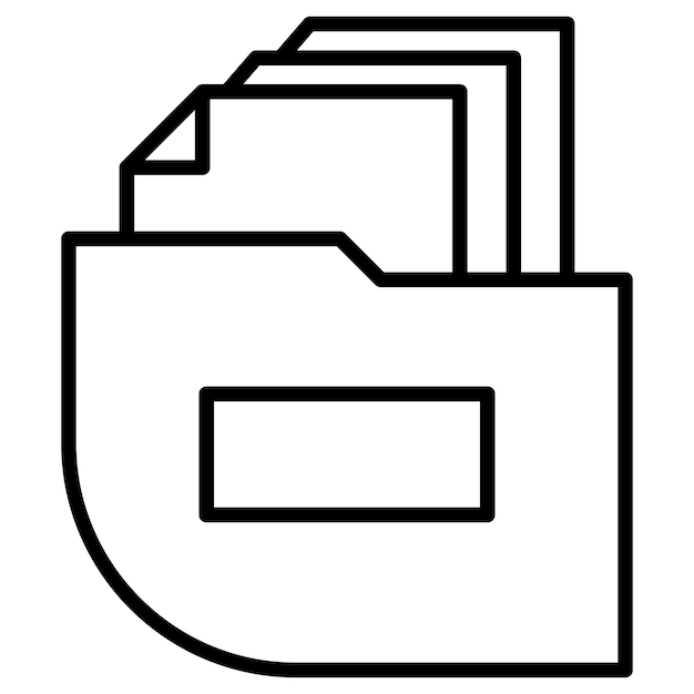Illustrazione vettoriale dei documenti