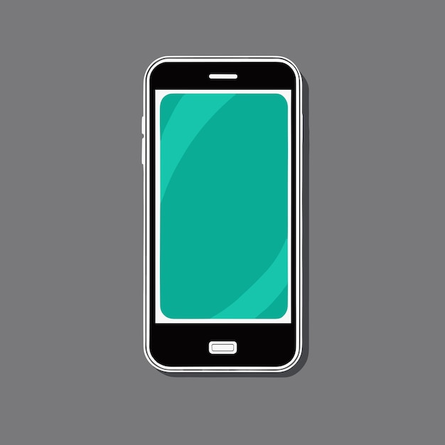 Illustrazione vettoriale del design del logo del telefono cellulare con l'icona dello smartphone