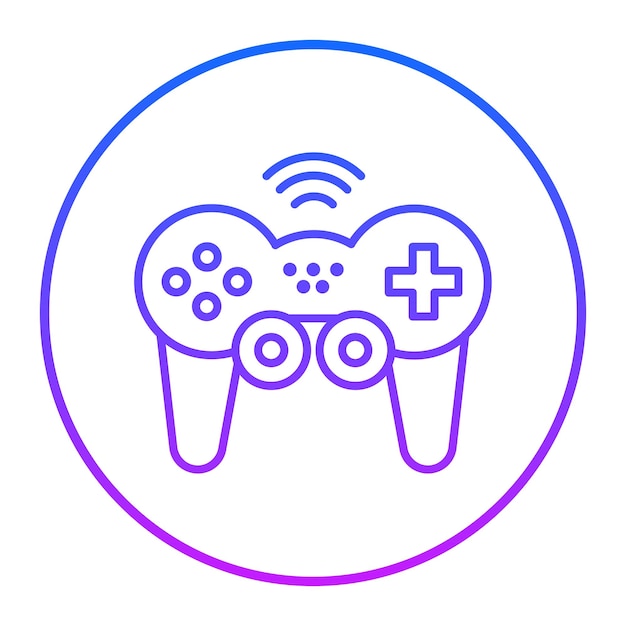 Illustrazione vettoriale del gamepad