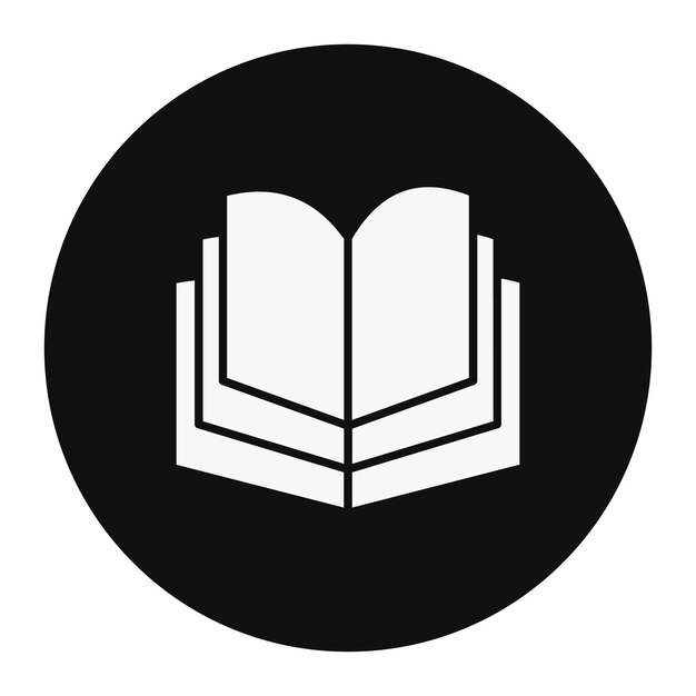 Illustrazione vettoriale del libro aperto