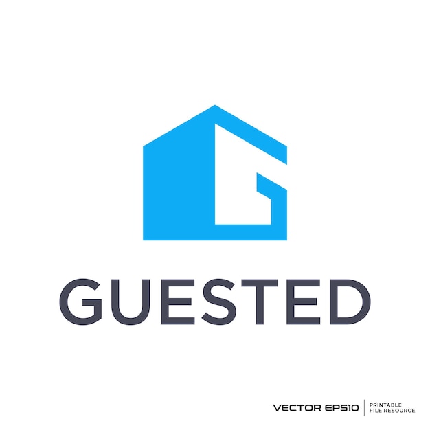 Illustrazione vettoriale del logo di G home
