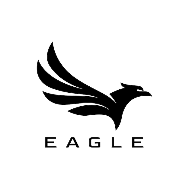 Illustrazione vettoriale del modello di progettazione del logo Eagle di lusso