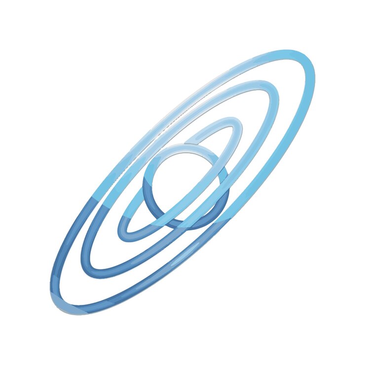 Vettore illustrazione vettoriale del modello di progettazione dell'icona di astronomia
