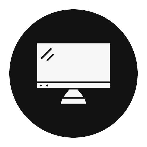 Illustrazione vettoriale del monitor