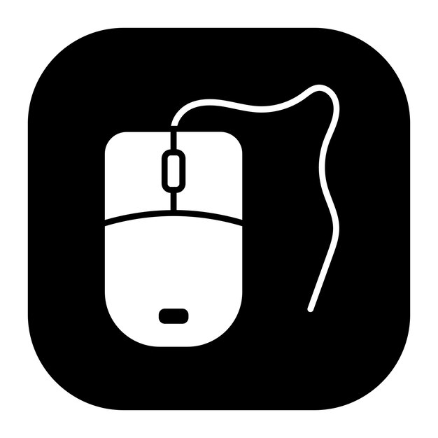 Illustrazione vettoriale del mouse