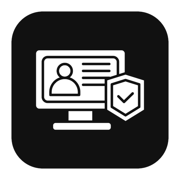 Illustrazione vettoriale del sistema di sicurezza