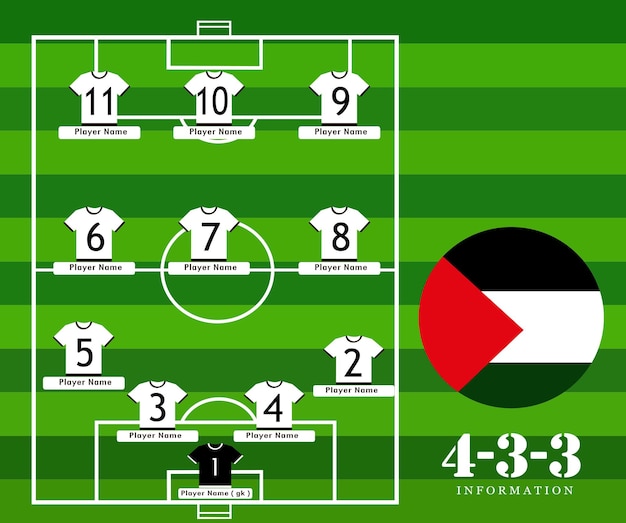 Illustrazione vettoriale del torneo di calcio della scaletta