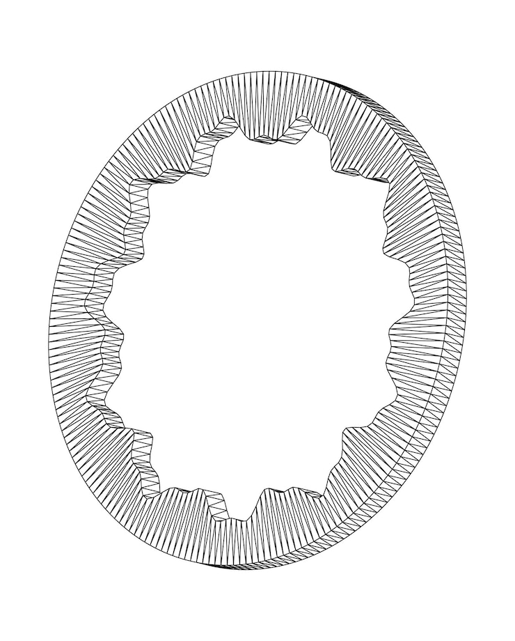 Vettore illustrazione vettoriale della figura 3d