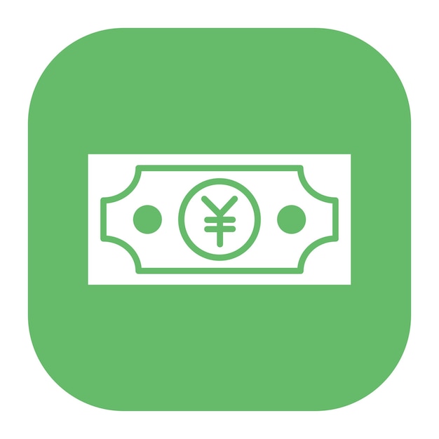 Illustrazione vettoriale della valuta yen