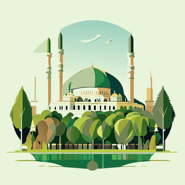 illustrazione vettoriale di ayasofya