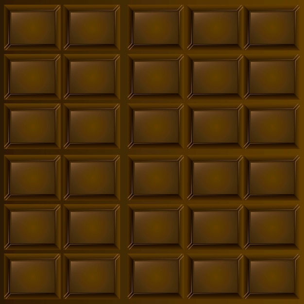 illustrazione vettoriale di cioccolato seamless texture sfondo