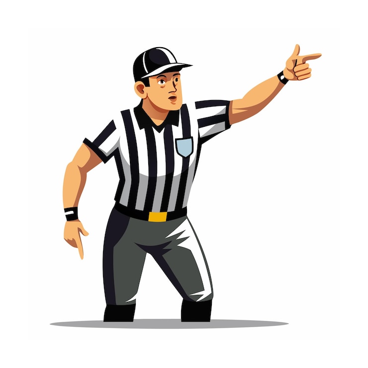 Vettore illustrazione vettoriale di football americano