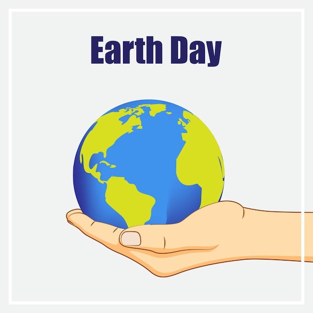 Illustrazione vettoriale di Happy Earth Day