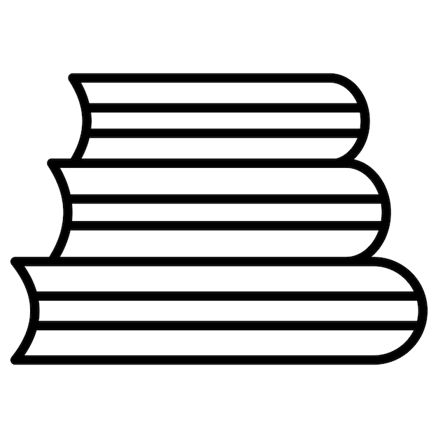 Illustrazione vettoriale di libri