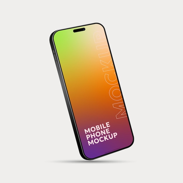 illustrazione vettoriale di mockup mobili