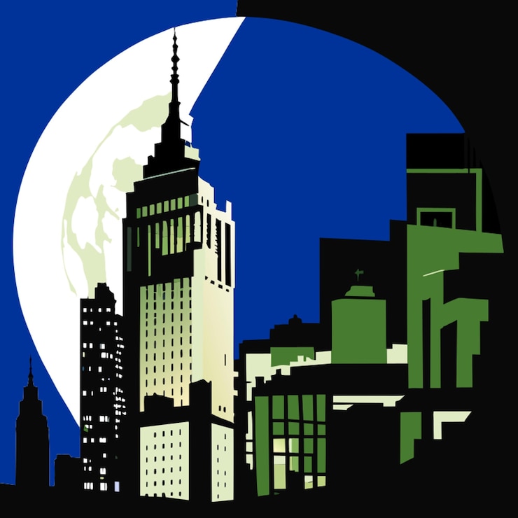 Vettore illustrazione vettoriale di new york 2