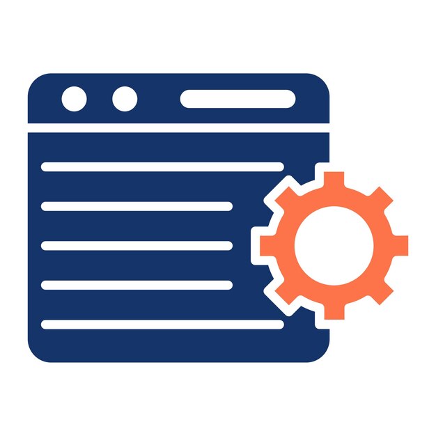Illustrazione vettoriale di ottimizzazione web
