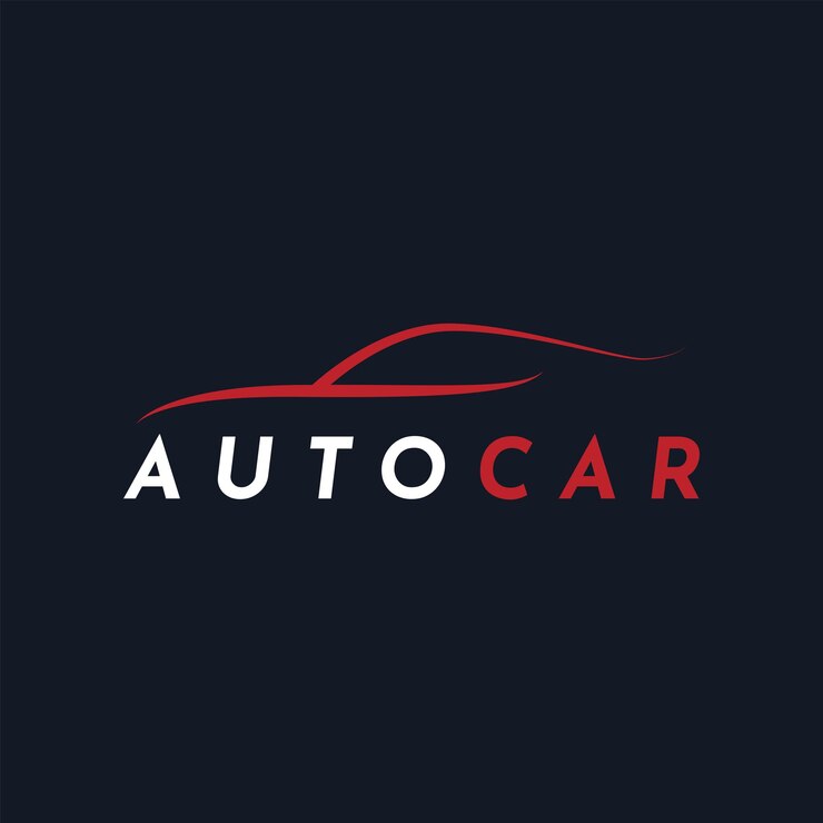 illustrazione vettoriale di progettazione logo auto