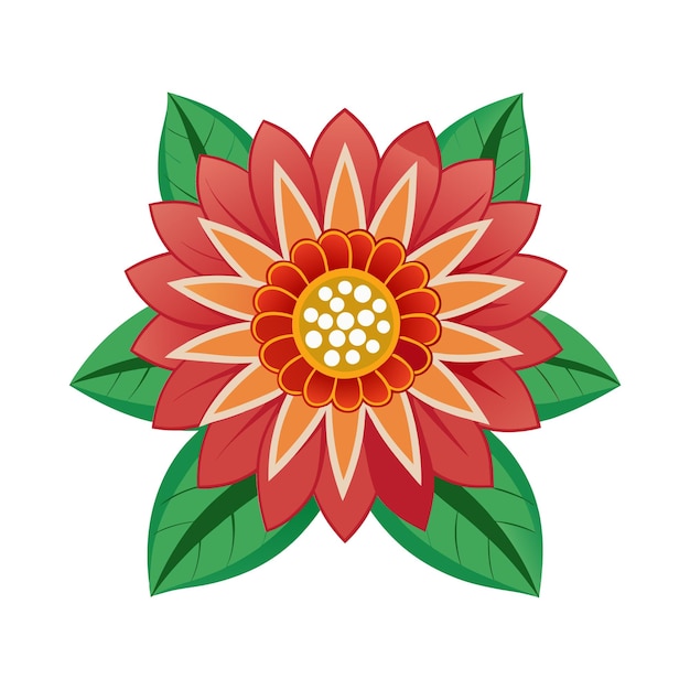 Illustrazione vettoriale Fiore