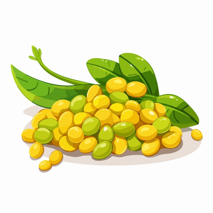 Vettore illustrazione vettoriale isolata verde vibrante