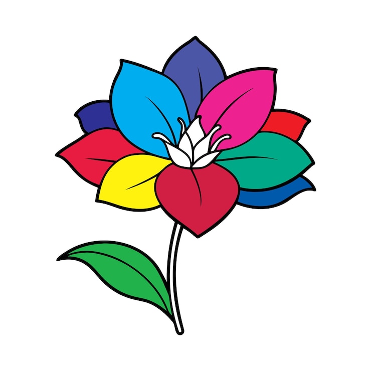 Vettore illustrazione vettoriale per le pagine da colorare