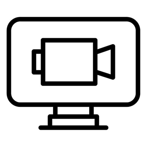 Illustrazione video vettoriale