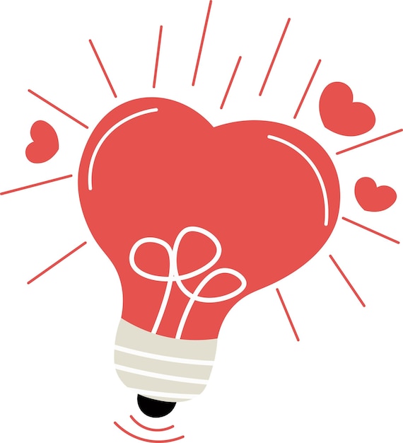 Illustrazioni d'amore romantico di San Valentino