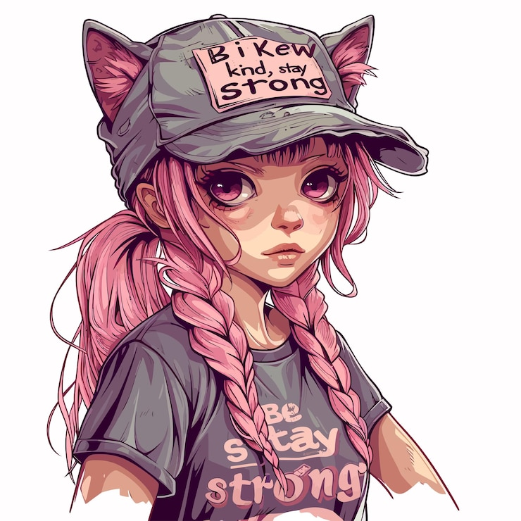 Vettore illustrazioni in stile retro femminile
