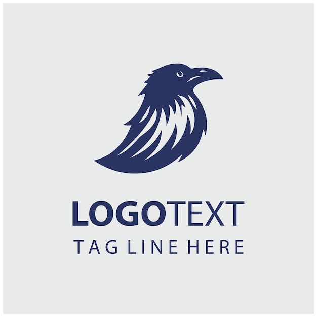 Illustrazioni vettoriali del logo Crow