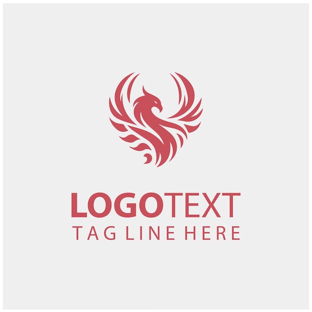 Illustrazioni vettoriali del logo Phoenix
