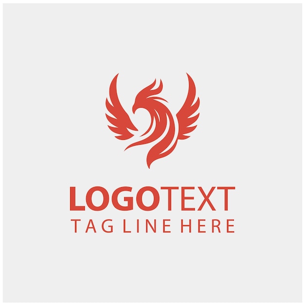 Illustrazioni vettoriali del logo Phoenix