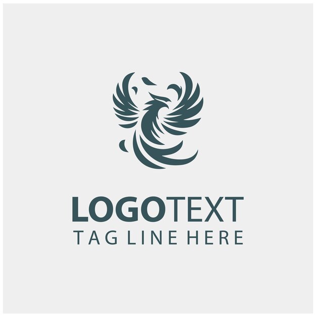 Illustrazioni vettoriali del logo Phoenix