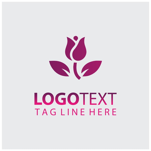 Illustrazioni vettoriali del logo Tulip