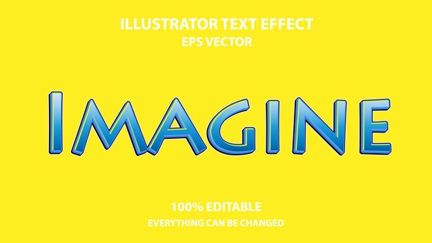 IMMAGINA EFFETTO TESTO MODIFICABILE