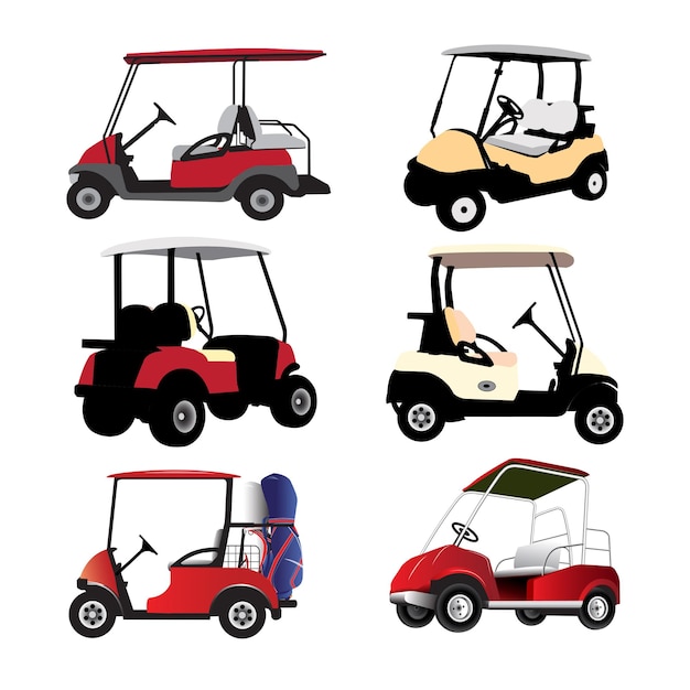 immagine della macchina da golf