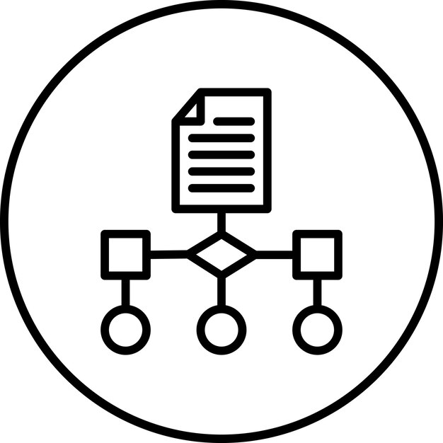 Immagine vettoriale dell'icona algoritmica Può essere utilizzata per la biometria
