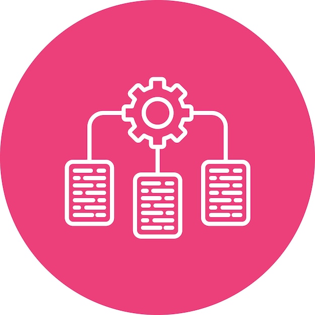 Immagine vettoriale dell'icona del framework Agile Può essere utilizzata per Agile