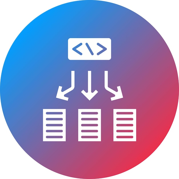 Immagine vettoriale dell'icona del framework Può essere utilizzata per No Code