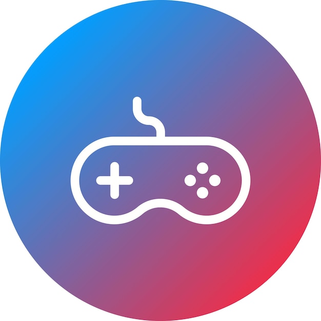 Immagine vettoriale dell'icona del gioco Può essere utilizzata per l'interfaccia utente
