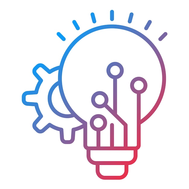 Immagine vettoriale dell'icona dell'innovazione Può essere utilizzata per la programmazione informatica