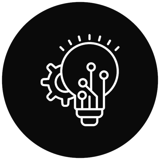 Immagine vettoriale dell'icona dell'innovazione Può essere utilizzata per la programmazione informatica