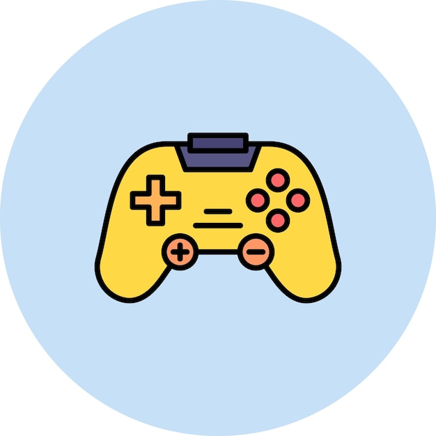 Immagine vettoriale dell'icona della console di gioco mobile Può essere utilizzata per la tecnologia