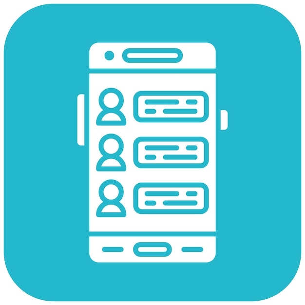 Immagine vettoriale dell'icona delle recensioni dei clienti Può essere utilizzata per lo sviluppo di app mobili