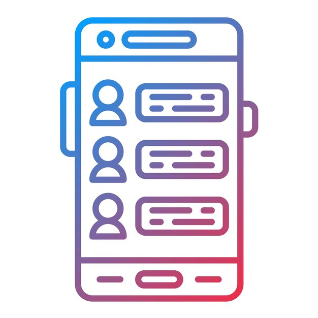 Immagine vettoriale dell'icona delle recensioni dei clienti Può essere utilizzata per lo sviluppo di app mobili