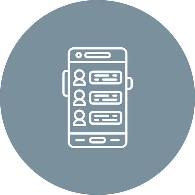 Immagine vettoriale dell'icona delle recensioni dei clienti Può essere utilizzata per lo sviluppo di app mobili