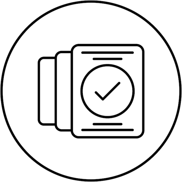 Immagine vettoriale dell'icona di controllo della versione Può essere utilizzata per UX e UI