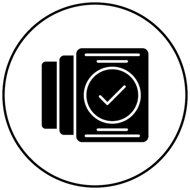 Immagine vettoriale dell'icona di controllo della versione Può essere utilizzata per UX e UI